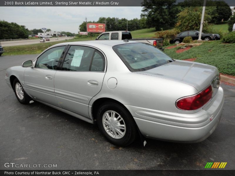Sterling Silver Metallic / Medium Gray 2003 Buick LeSabre Limited