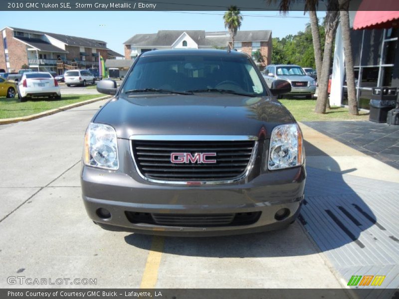 Storm Gray Metallic / Ebony 2010 GMC Yukon SLE