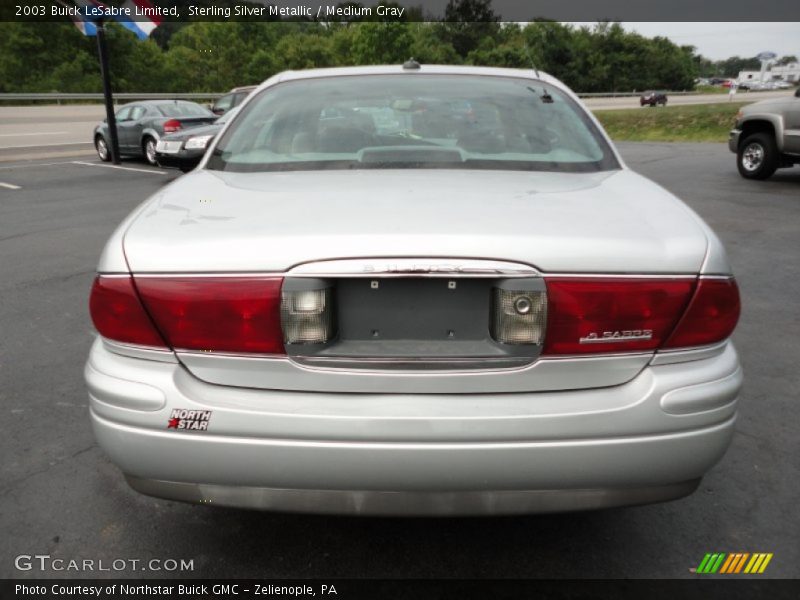 Sterling Silver Metallic / Medium Gray 2003 Buick LeSabre Limited