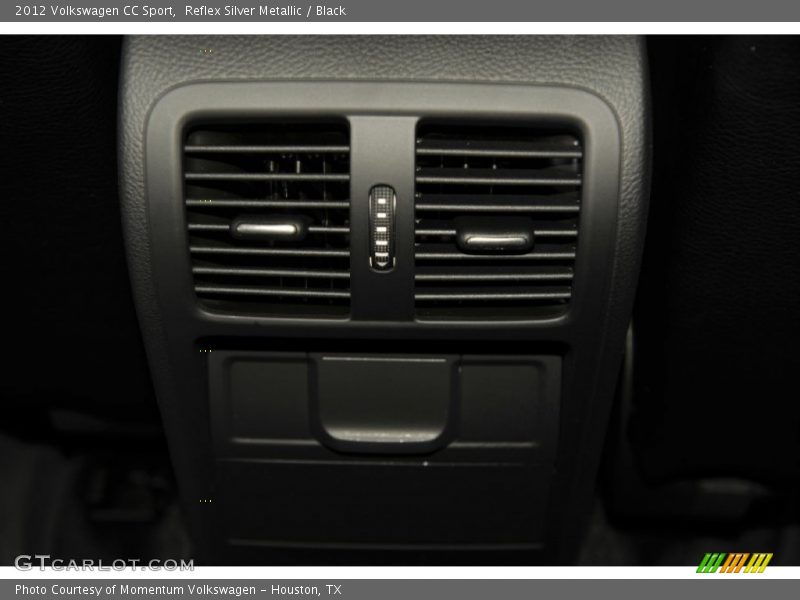 Reflex Silver Metallic / Black 2012 Volkswagen CC Sport
