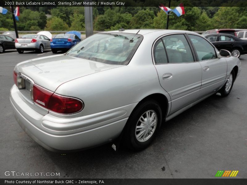 Sterling Silver Metallic / Medium Gray 2003 Buick LeSabre Limited