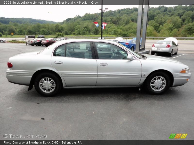 Sterling Silver Metallic / Medium Gray 2003 Buick LeSabre Limited