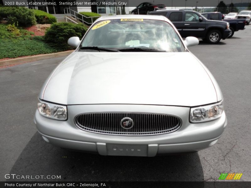 Sterling Silver Metallic / Medium Gray 2003 Buick LeSabre Limited