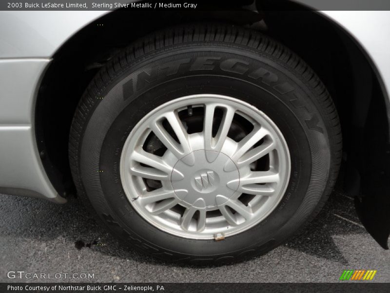 Sterling Silver Metallic / Medium Gray 2003 Buick LeSabre Limited