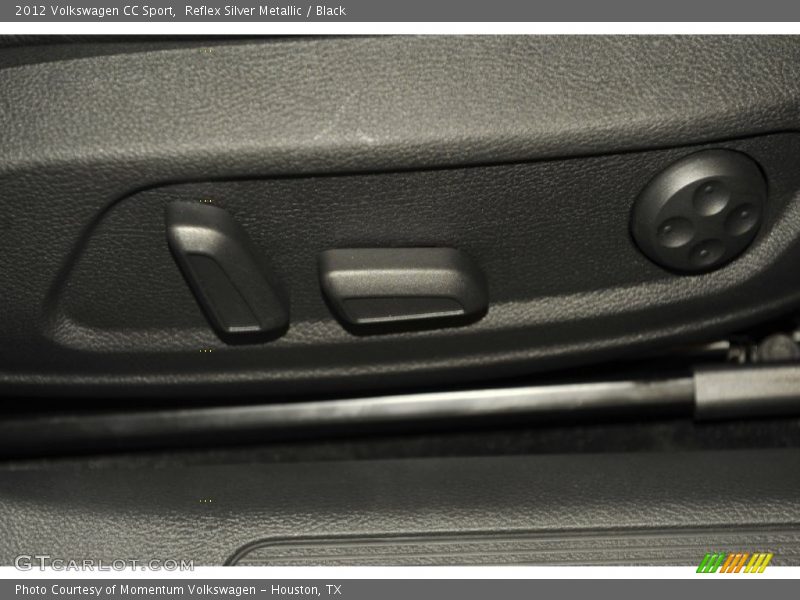Reflex Silver Metallic / Black 2012 Volkswagen CC Sport