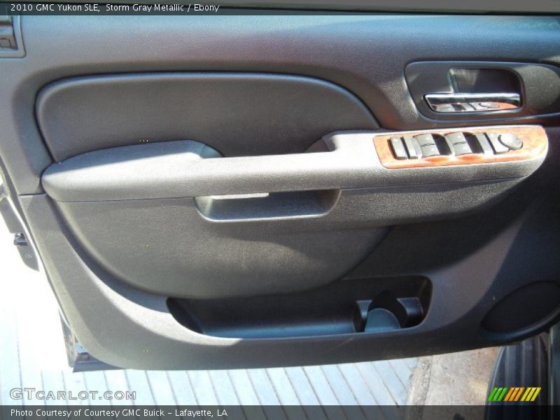 Storm Gray Metallic / Ebony 2010 GMC Yukon SLE