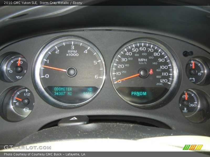 Storm Gray Metallic / Ebony 2010 GMC Yukon SLE