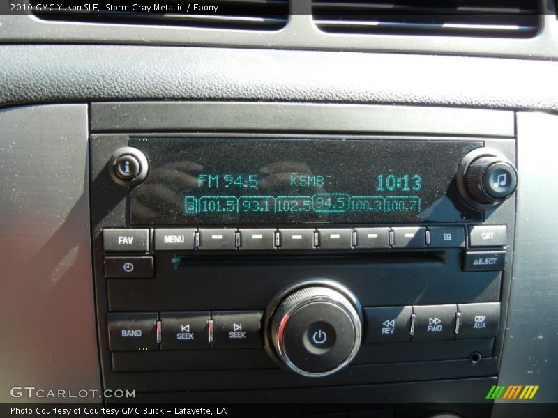 Storm Gray Metallic / Ebony 2010 GMC Yukon SLE