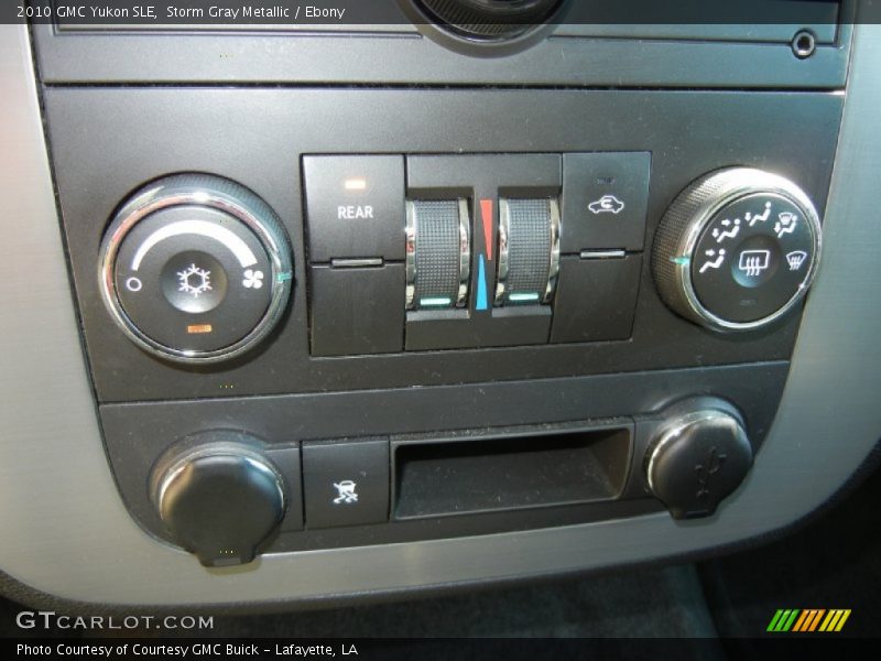 Storm Gray Metallic / Ebony 2010 GMC Yukon SLE