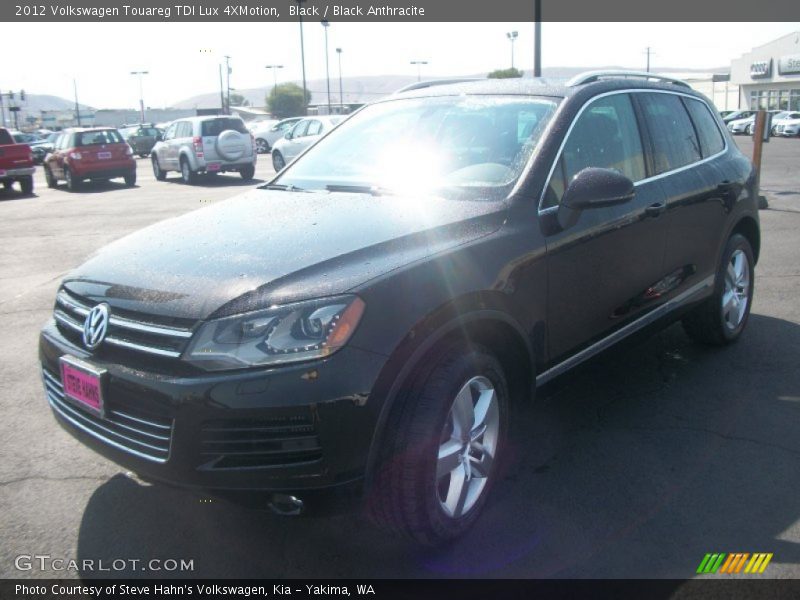 Black / Black Anthracite 2012 Volkswagen Touareg TDI Lux 4XMotion