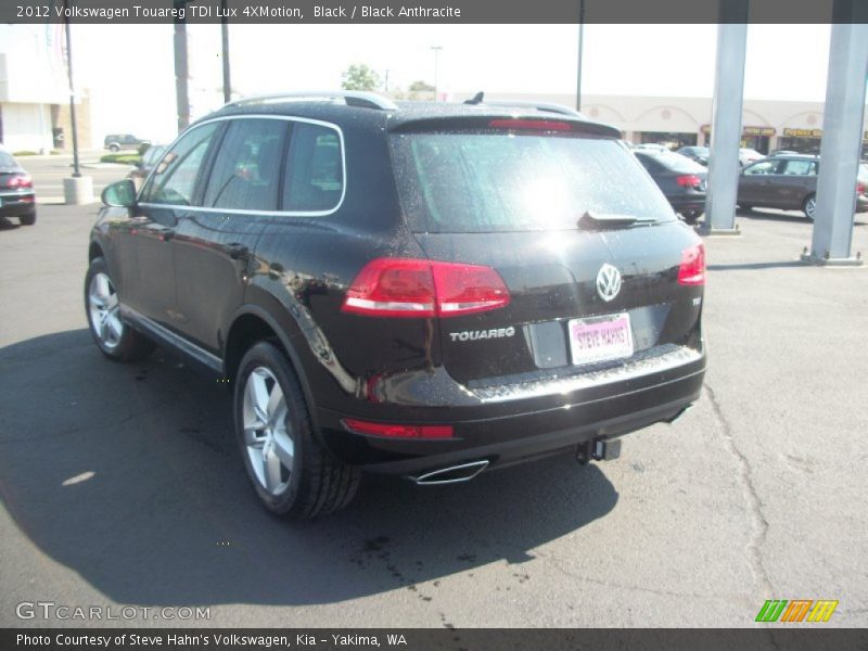 Black / Black Anthracite 2012 Volkswagen Touareg TDI Lux 4XMotion