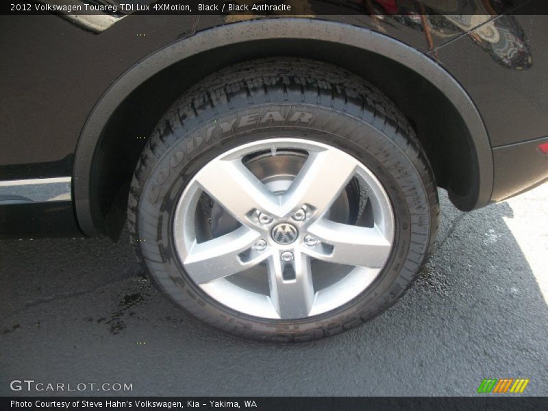 Black / Black Anthracite 2012 Volkswagen Touareg TDI Lux 4XMotion