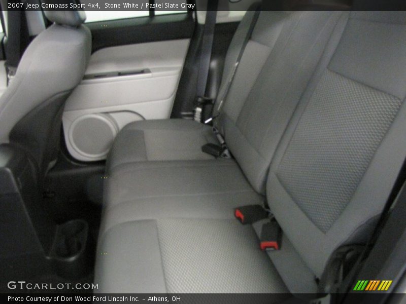 Stone White / Pastel Slate Gray 2007 Jeep Compass Sport 4x4