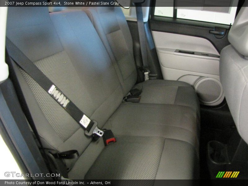 Stone White / Pastel Slate Gray 2007 Jeep Compass Sport 4x4