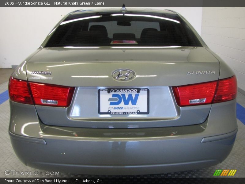 Natural Khaki Green / Camel 2009 Hyundai Sonata GLS