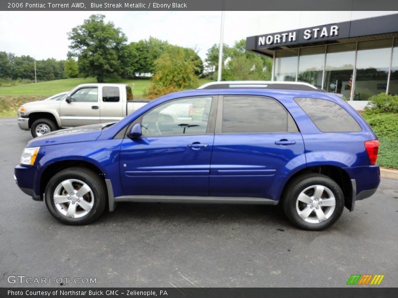 Blue Streak Metallic / Ebony Black 2006 Pontiac Torrent AWD