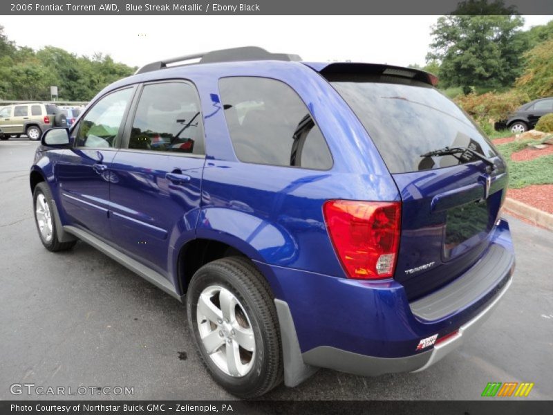 Blue Streak Metallic / Ebony Black 2006 Pontiac Torrent AWD