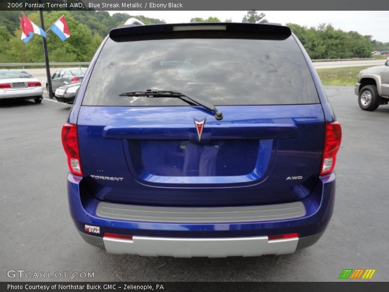 Blue Streak Metallic / Ebony Black 2006 Pontiac Torrent AWD