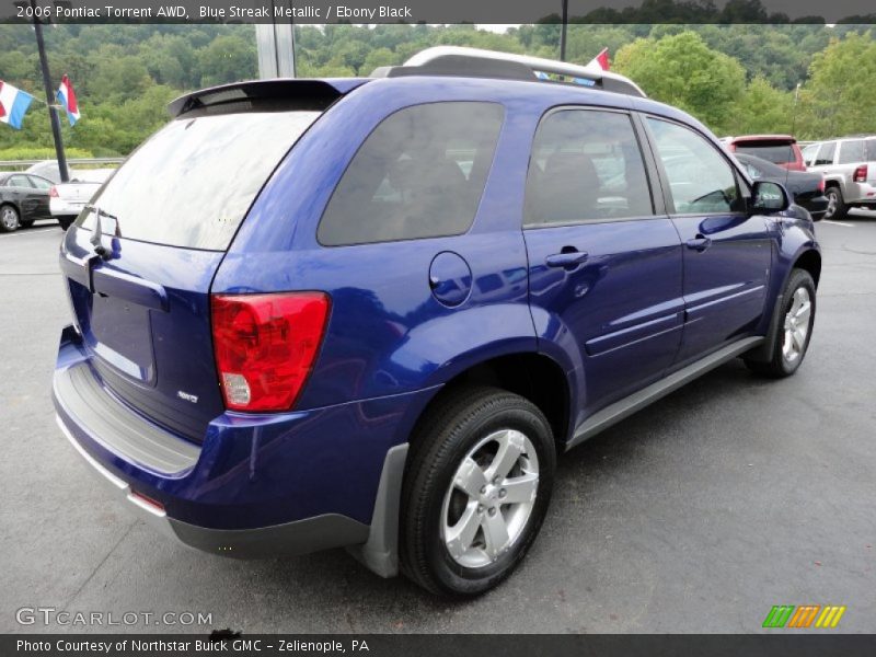 Blue Streak Metallic / Ebony Black 2006 Pontiac Torrent AWD