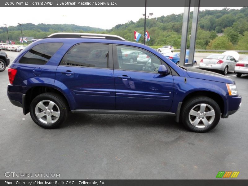 Blue Streak Metallic / Ebony Black 2006 Pontiac Torrent AWD