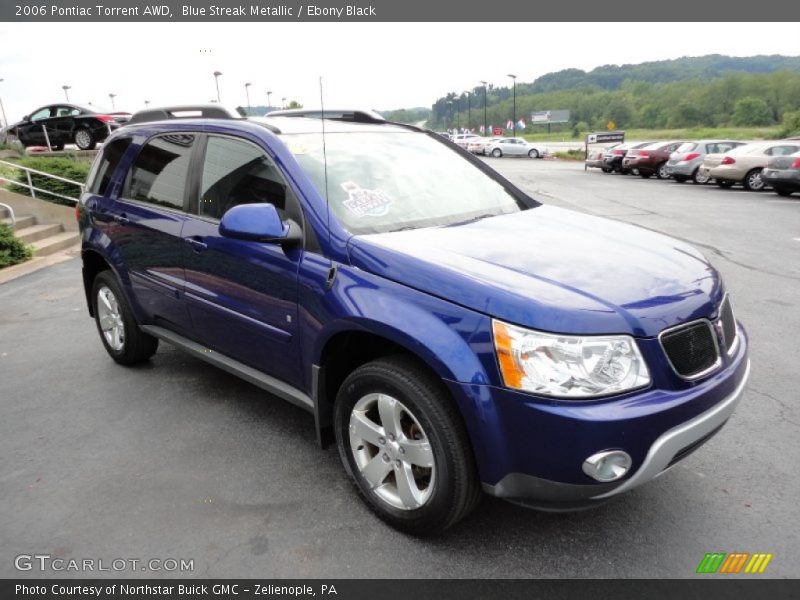 Blue Streak Metallic / Ebony Black 2006 Pontiac Torrent AWD