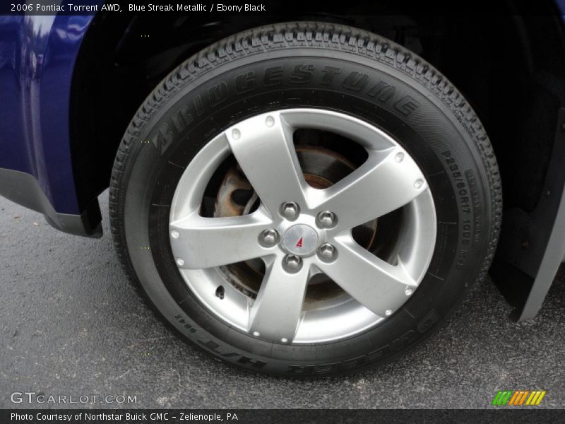 Blue Streak Metallic / Ebony Black 2006 Pontiac Torrent AWD