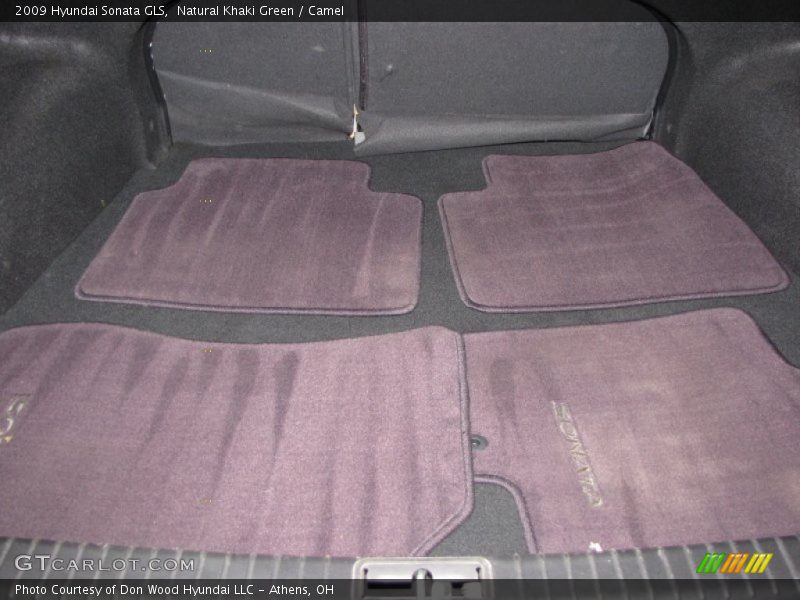 Natural Khaki Green / Camel 2009 Hyundai Sonata GLS