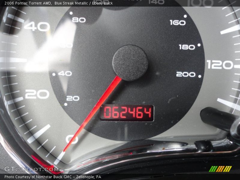 Blue Streak Metallic / Ebony Black 2006 Pontiac Torrent AWD