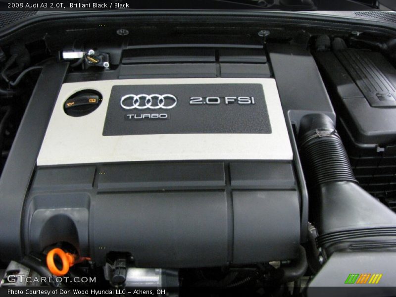  2008 A3 2.0T Engine - 2.0 Liter FSI Turbocharged DOHC 16-Valve VVT 4 Cylinder