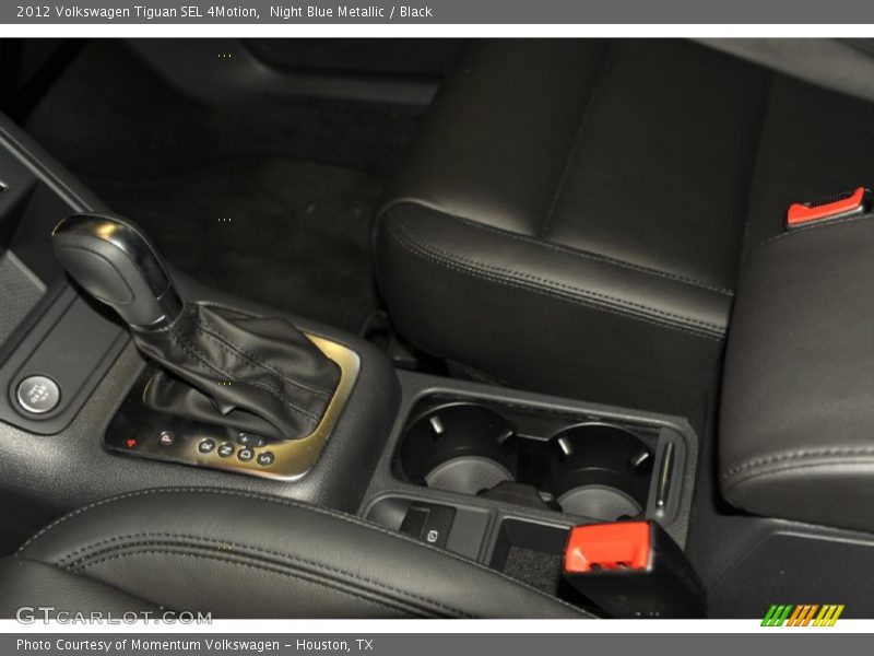 Night Blue Metallic / Black 2012 Volkswagen Tiguan SEL 4Motion