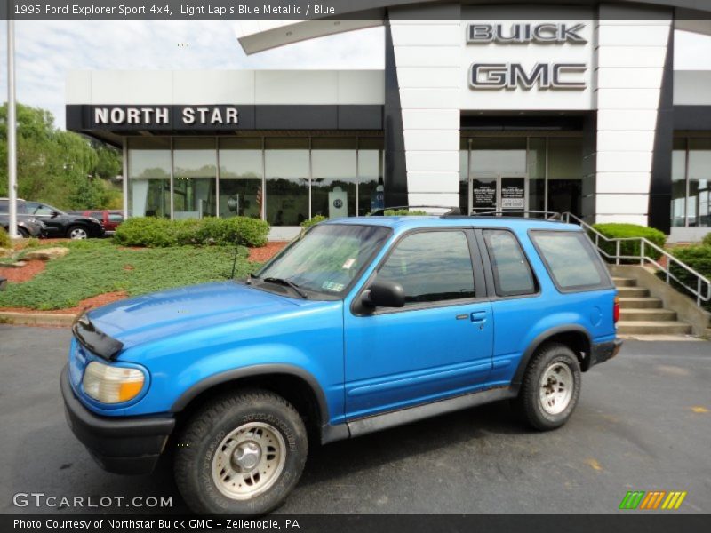 Light Lapis Blue Metallic / Blue 1995 Ford Explorer Sport 4x4