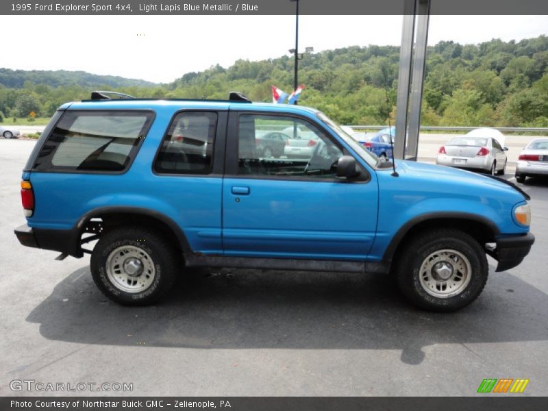 Light Lapis Blue Metallic / Blue 1995 Ford Explorer Sport 4x4
