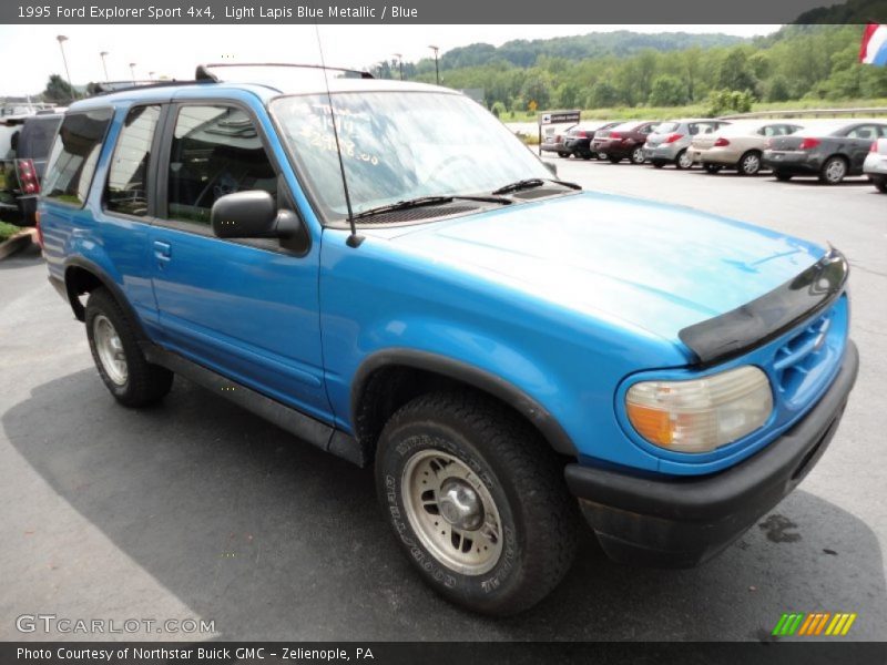 Light Lapis Blue Metallic / Blue 1995 Ford Explorer Sport 4x4