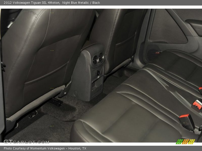 Night Blue Metallic / Black 2012 Volkswagen Tiguan SEL 4Motion