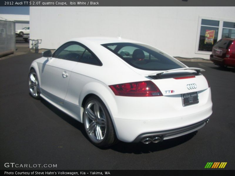 Ibis White / Black 2012 Audi TT S 2.0T quattro Coupe