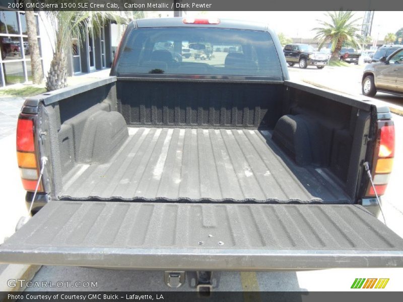 Carbon Metallic / Dark Pewter 2005 GMC Sierra 1500 SLE Crew Cab