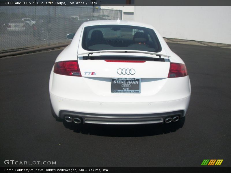 Ibis White / Black 2012 Audi TT S 2.0T quattro Coupe