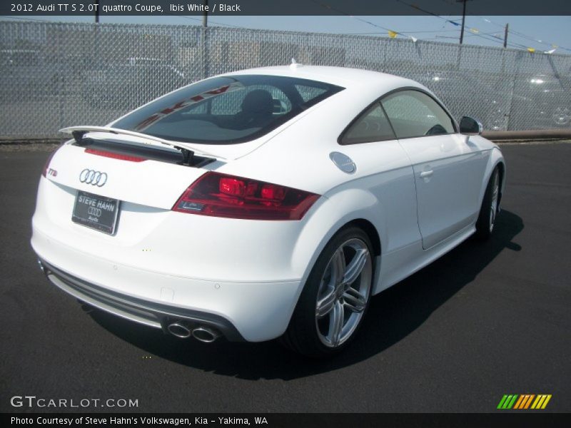 Ibis White / Black 2012 Audi TT S 2.0T quattro Coupe
