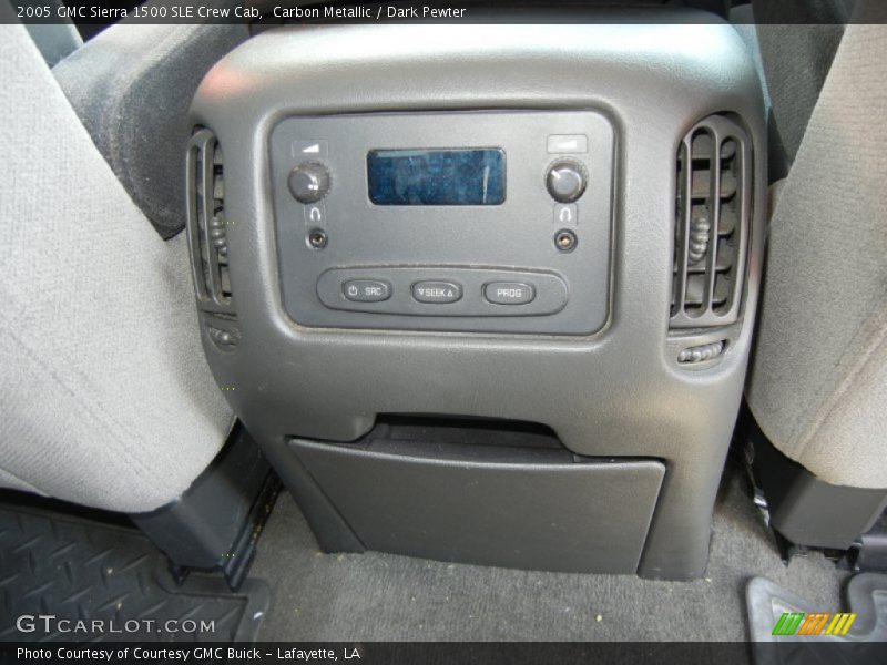 Carbon Metallic / Dark Pewter 2005 GMC Sierra 1500 SLE Crew Cab