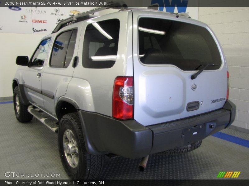 Silver Ice Metallic / Dusk 2000 Nissan Xterra SE V6 4x4