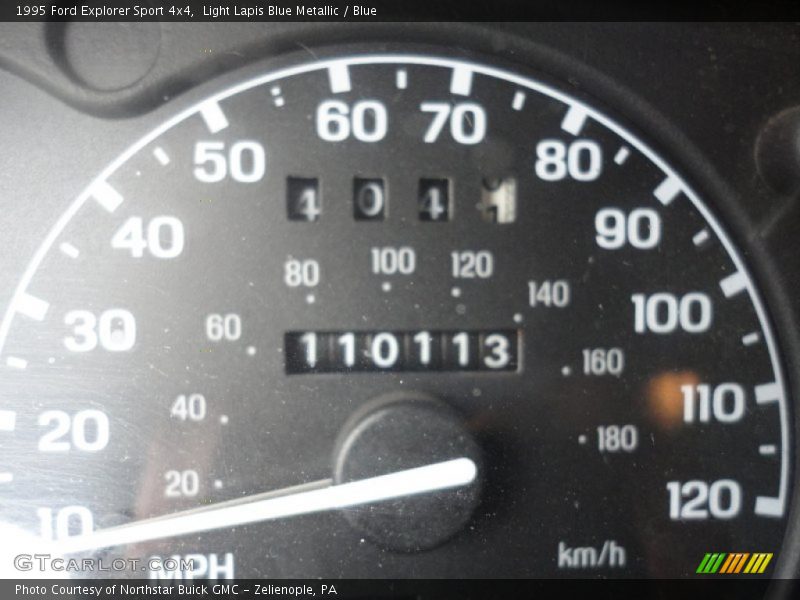 Light Lapis Blue Metallic / Blue 1995 Ford Explorer Sport 4x4