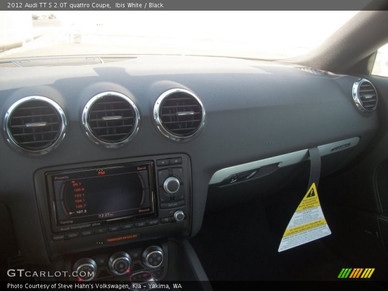 Ibis White / Black 2012 Audi TT S 2.0T quattro Coupe