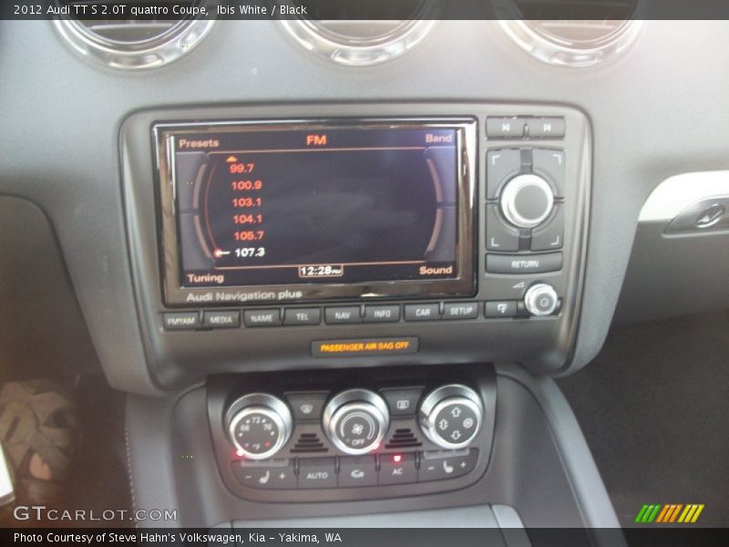 Ibis White / Black 2012 Audi TT S 2.0T quattro Coupe