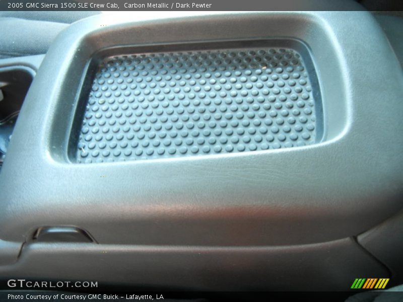 Carbon Metallic / Dark Pewter 2005 GMC Sierra 1500 SLE Crew Cab