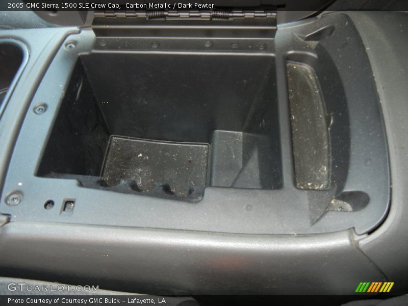 Carbon Metallic / Dark Pewter 2005 GMC Sierra 1500 SLE Crew Cab