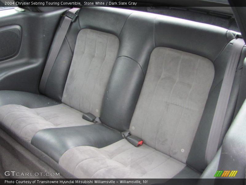 Stone White / Dark Slate Gray 2004 Chrysler Sebring Touring Convertible