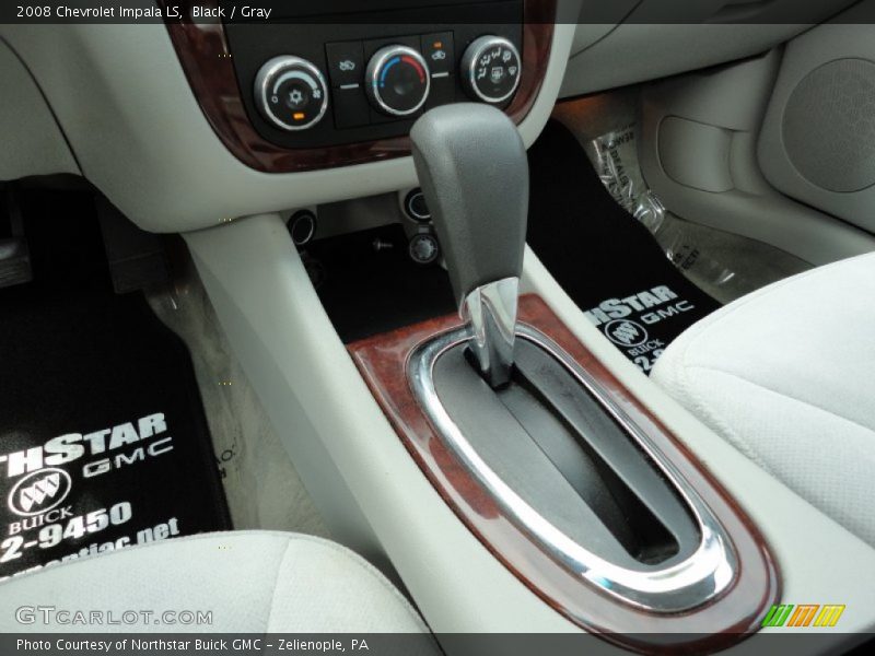 Black / Gray 2008 Chevrolet Impala LS