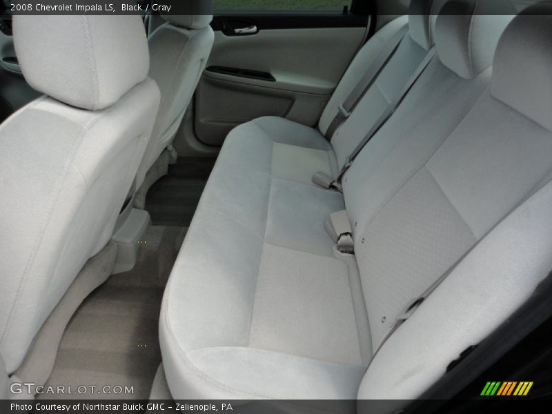 Black / Gray 2008 Chevrolet Impala LS