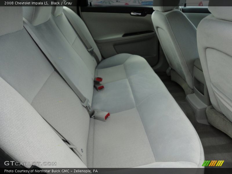 Black / Gray 2008 Chevrolet Impala LS