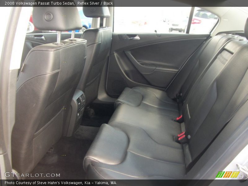 Reflex Silver / Black 2008 Volkswagen Passat Turbo Sedan